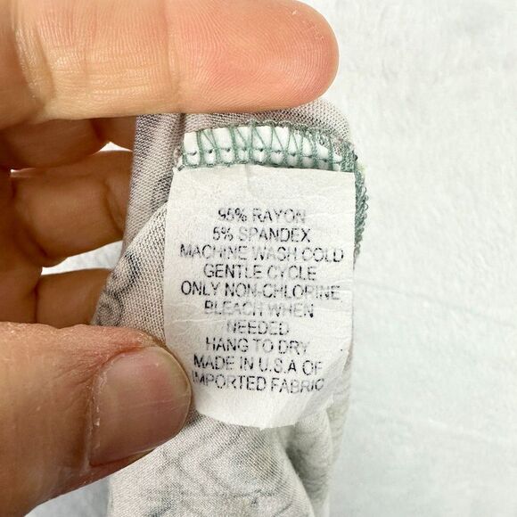 Salaam Gemma Jumper Jumpsuit Size Small Jersey Pockets Patchwork Cropped - Picture 7 of 7